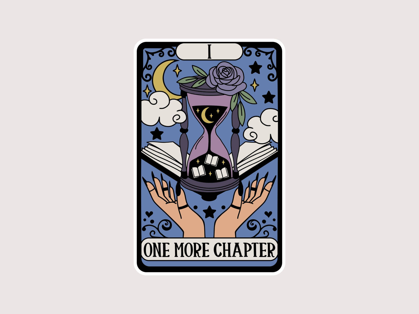 One More Chapter - Tarot Card Sticker