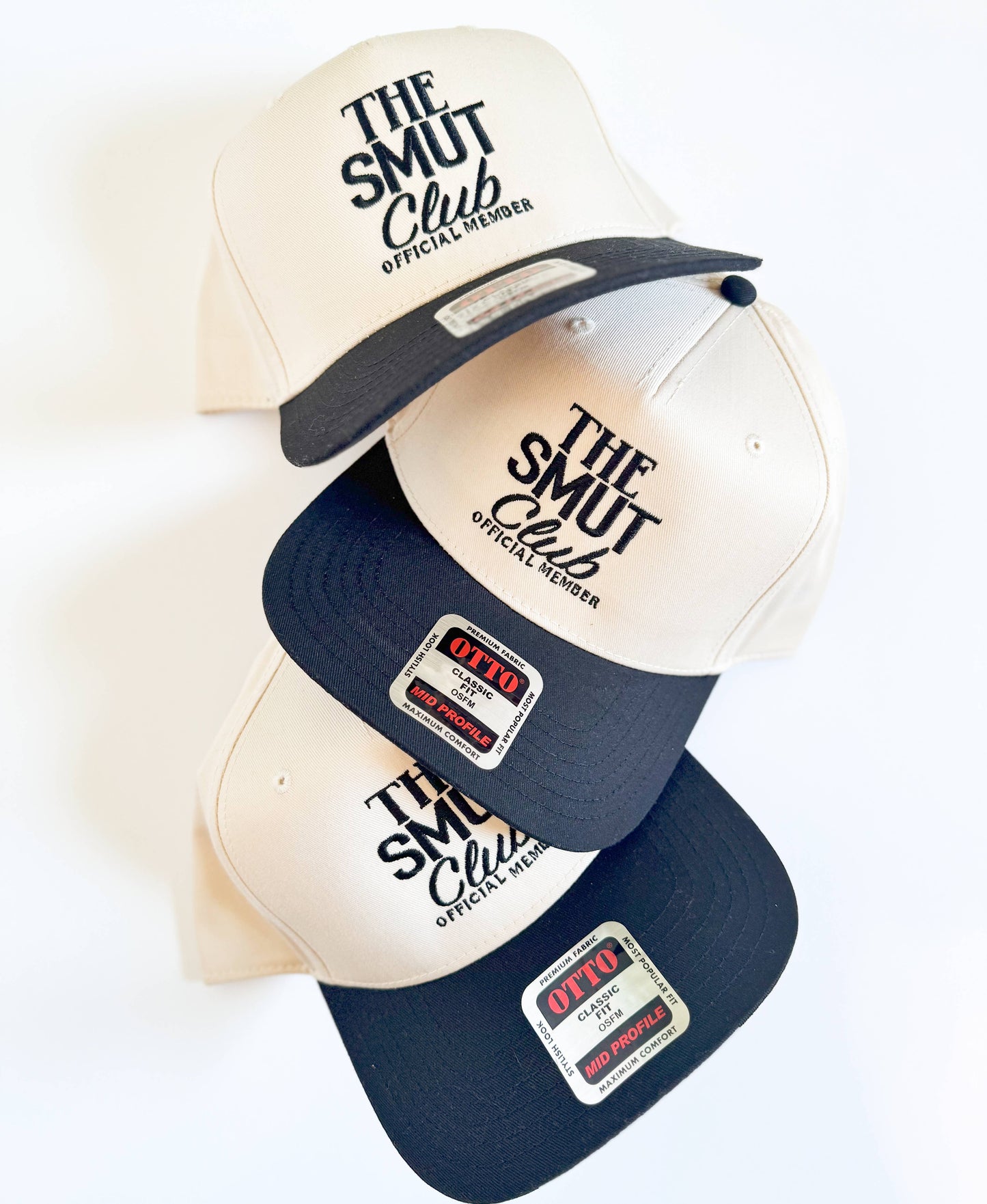 The Smut Club Women's Embroidered Vintage Hat