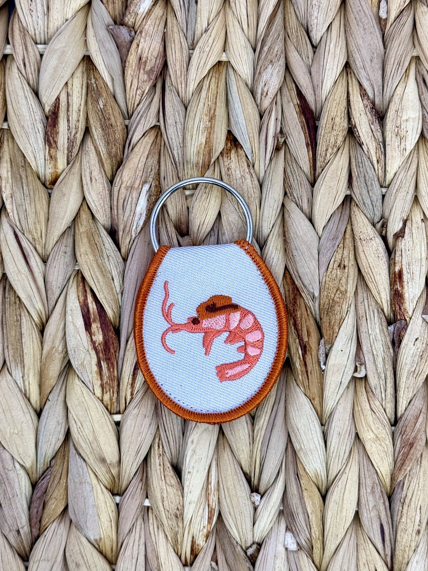 Yee Haw Shrimp Keychain