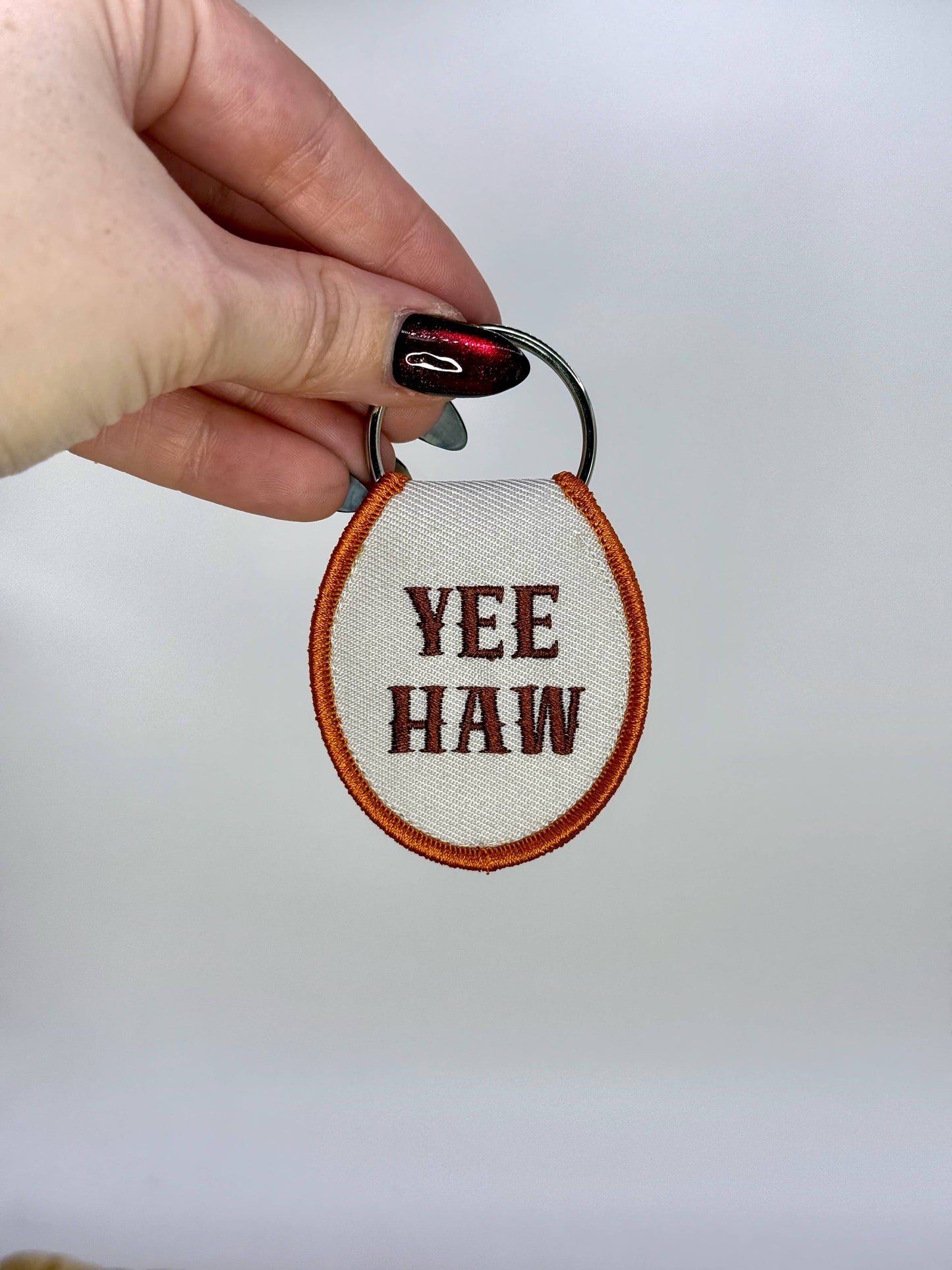 Yee Haw Shrimp Keychain