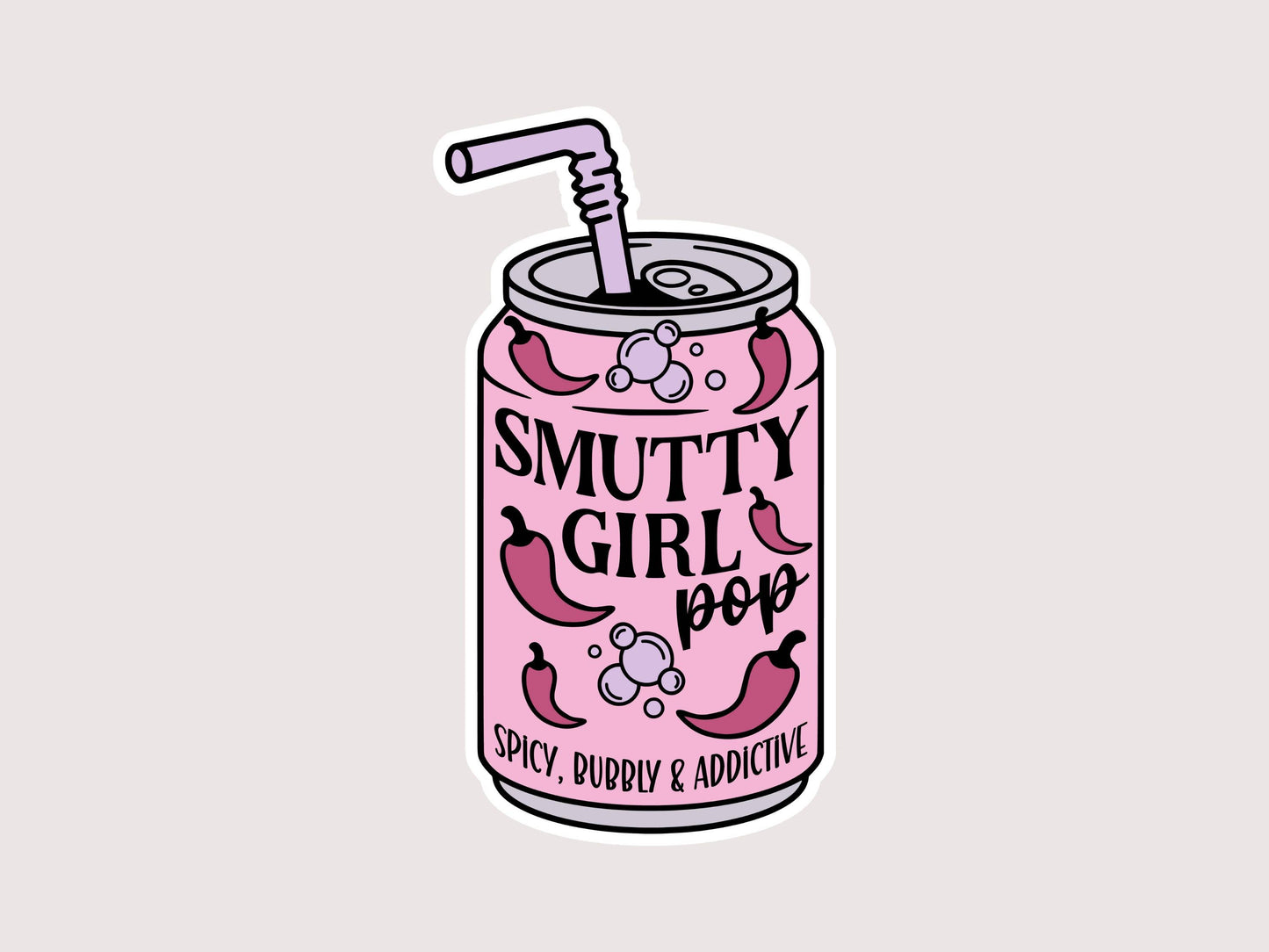 Smutty Girl Sticker