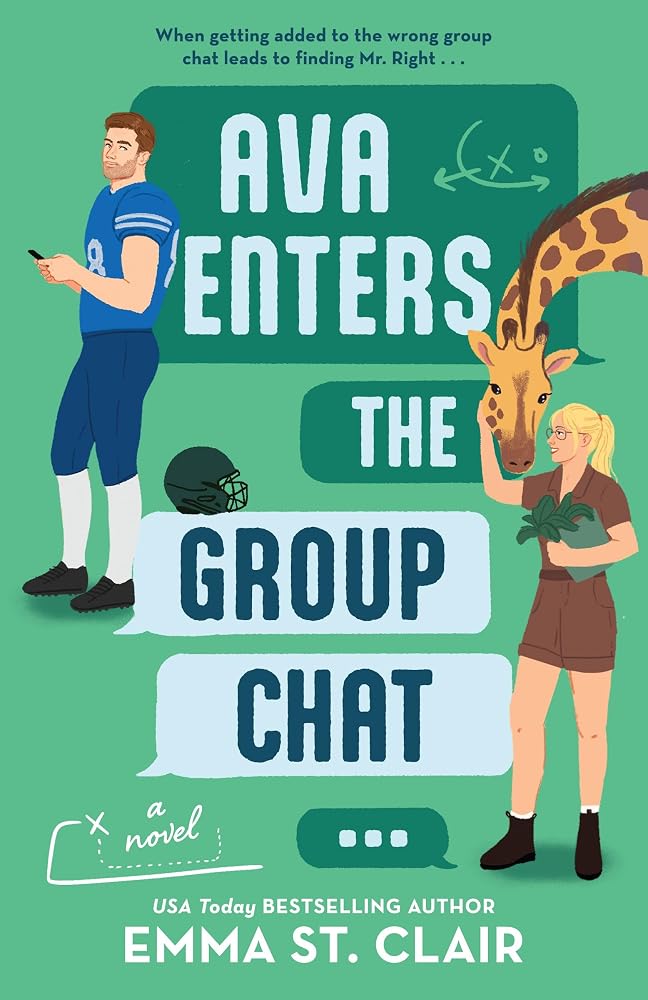 Ava Enters the Group Chat: A Closed-Door Sports Romance cover image