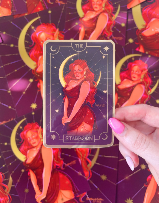 Bryce Tarot Card Sticker - Cresent City