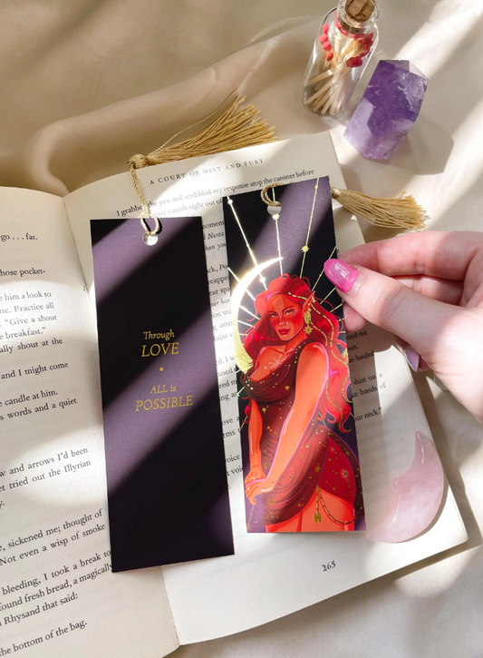 Bryce Gold Foil Bookmark