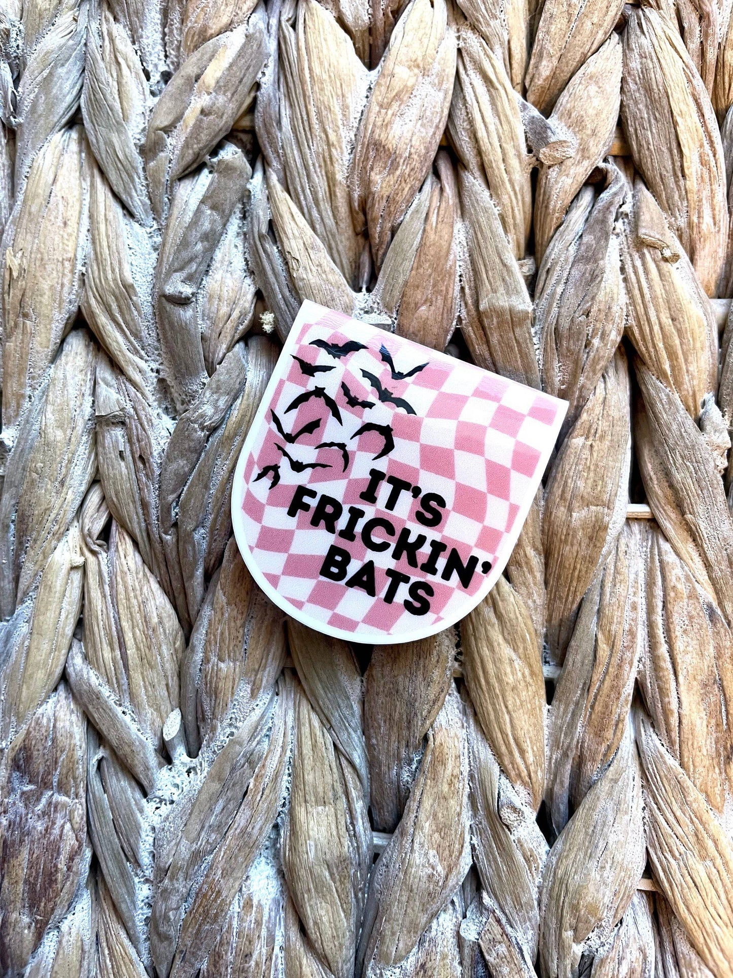 It's Frickin' Bats Halloween Spooky Bookmark | Magnetic Bookmark | Page Marker | Planner Bookmark | Bookish Gift | Bookstagram Booktok