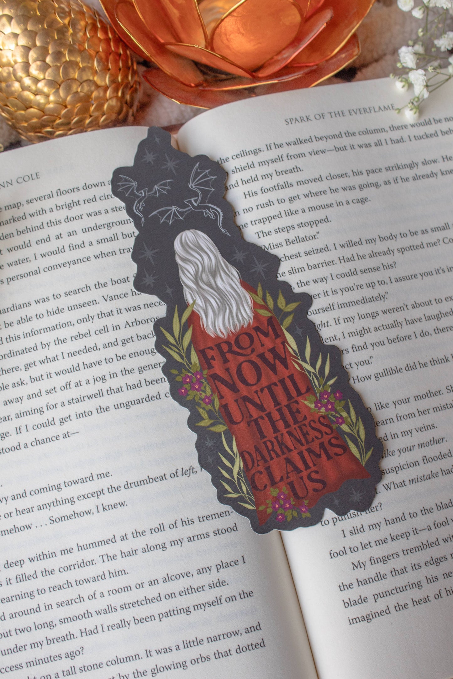 Throne of Glass Manon Die-Cut Bookmark