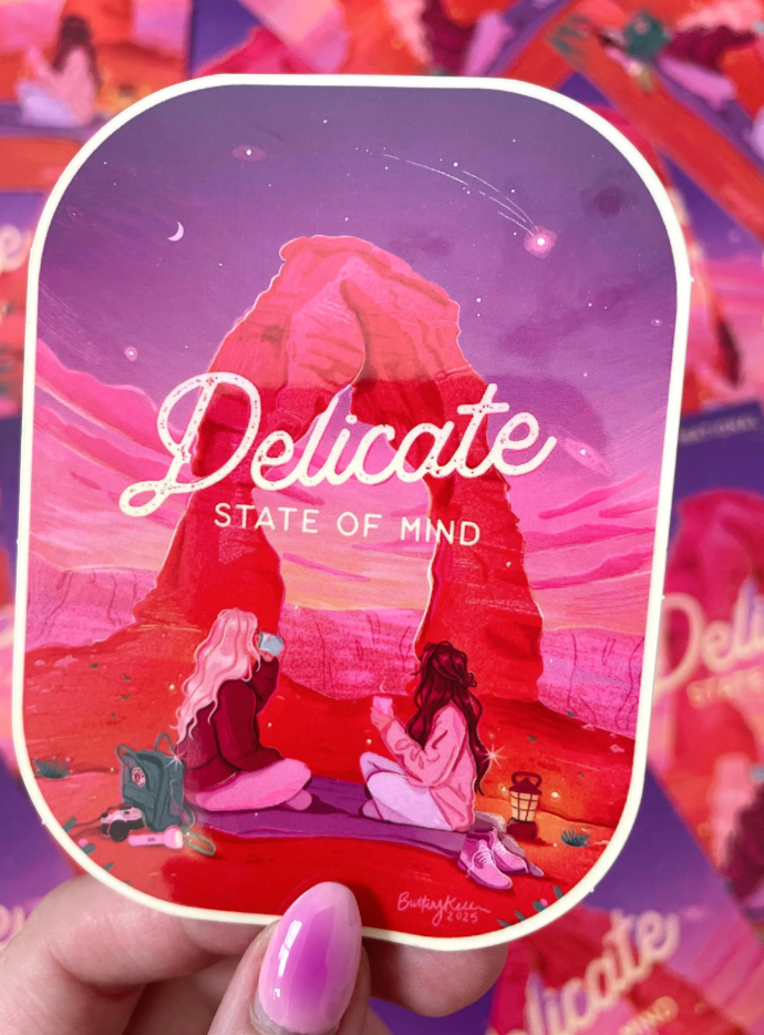 Delicate State of Mind Sticker - Arches National Park
