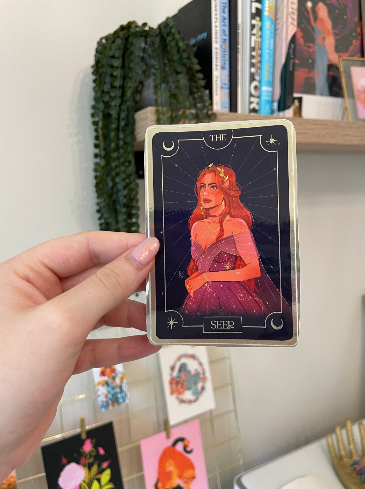 Elain Tarot Card Sticker - ACOTAR