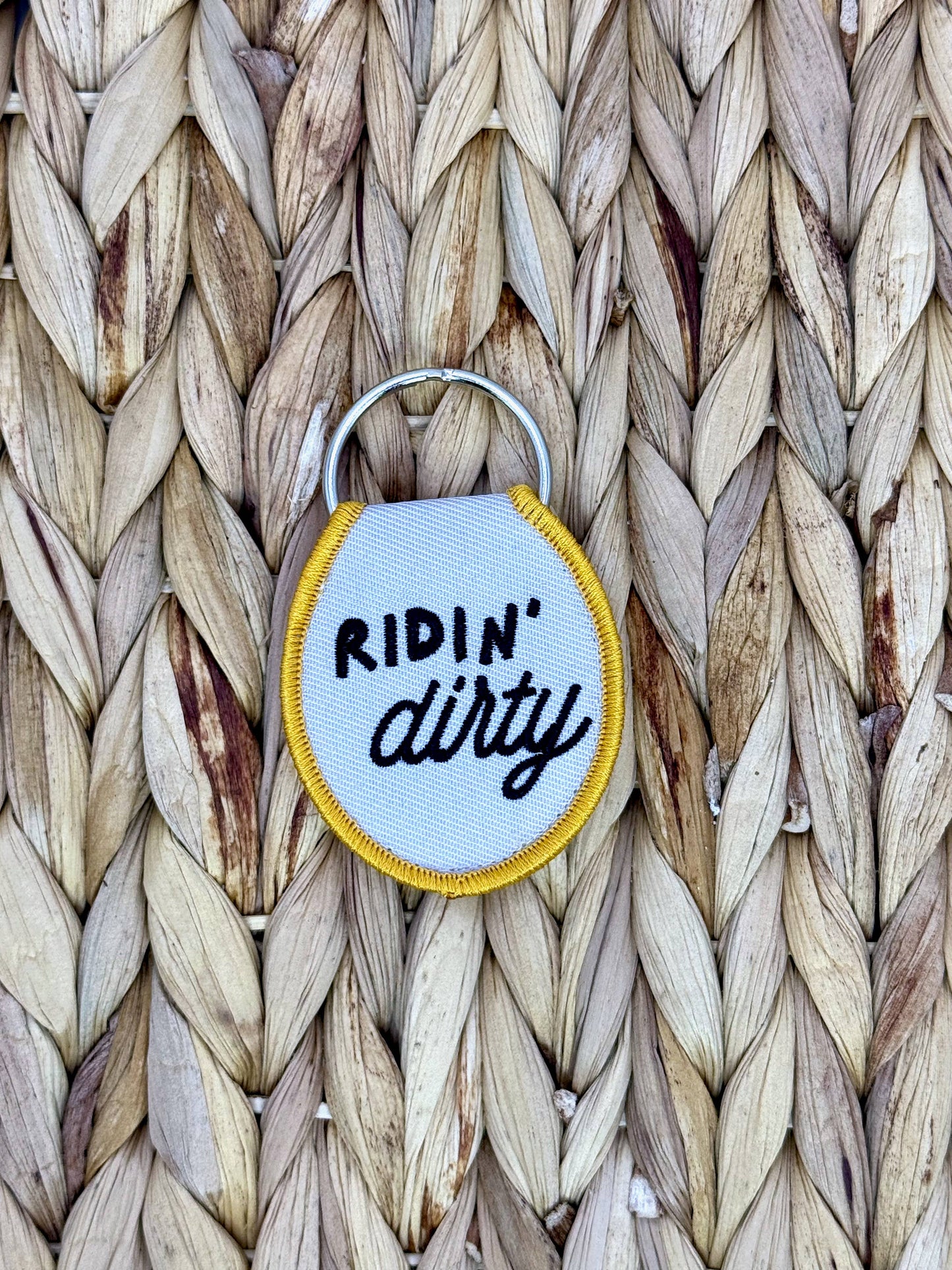 Ridin' Dirty Goose Keychain 