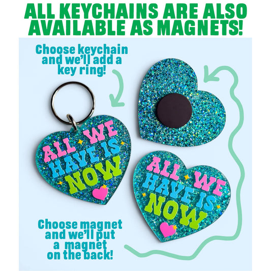 Feral - Keychain or Magnet!
