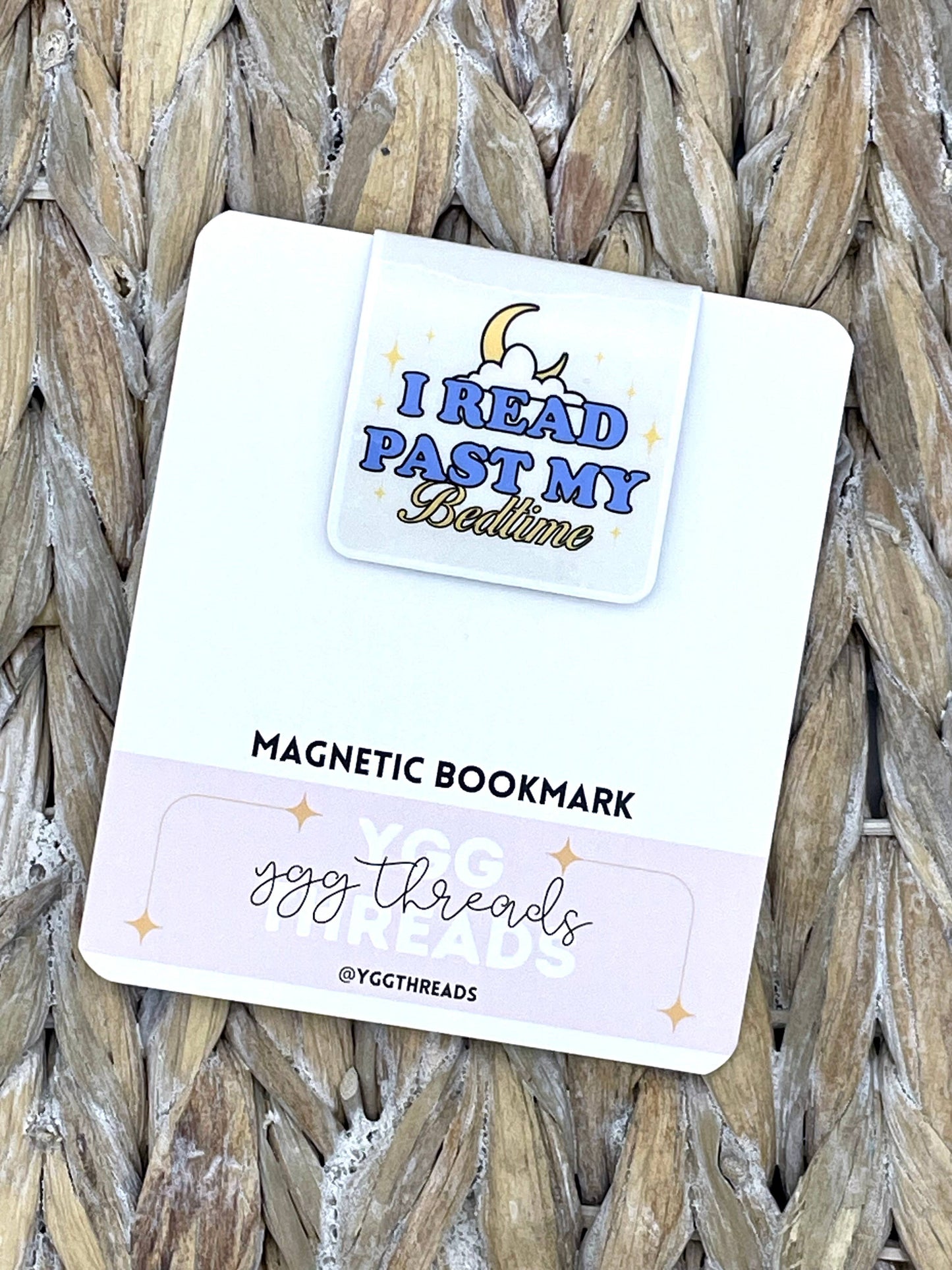 I Read Past My Bedtime | Magnetic Bookmark