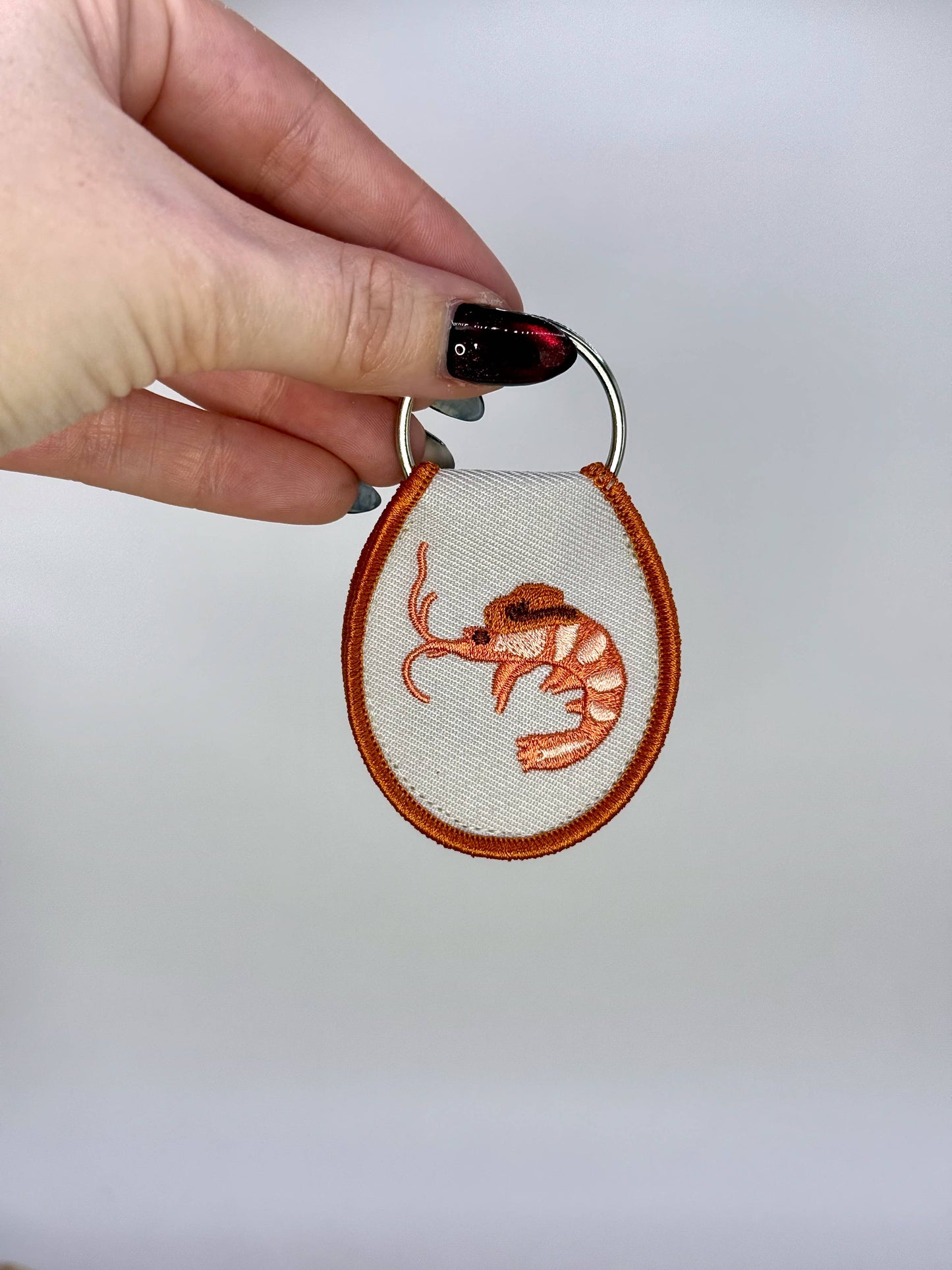 Yee Haw Shrimp Keychain