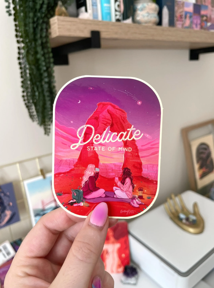 Delicate State of Mind Sticker - Arches National Park
