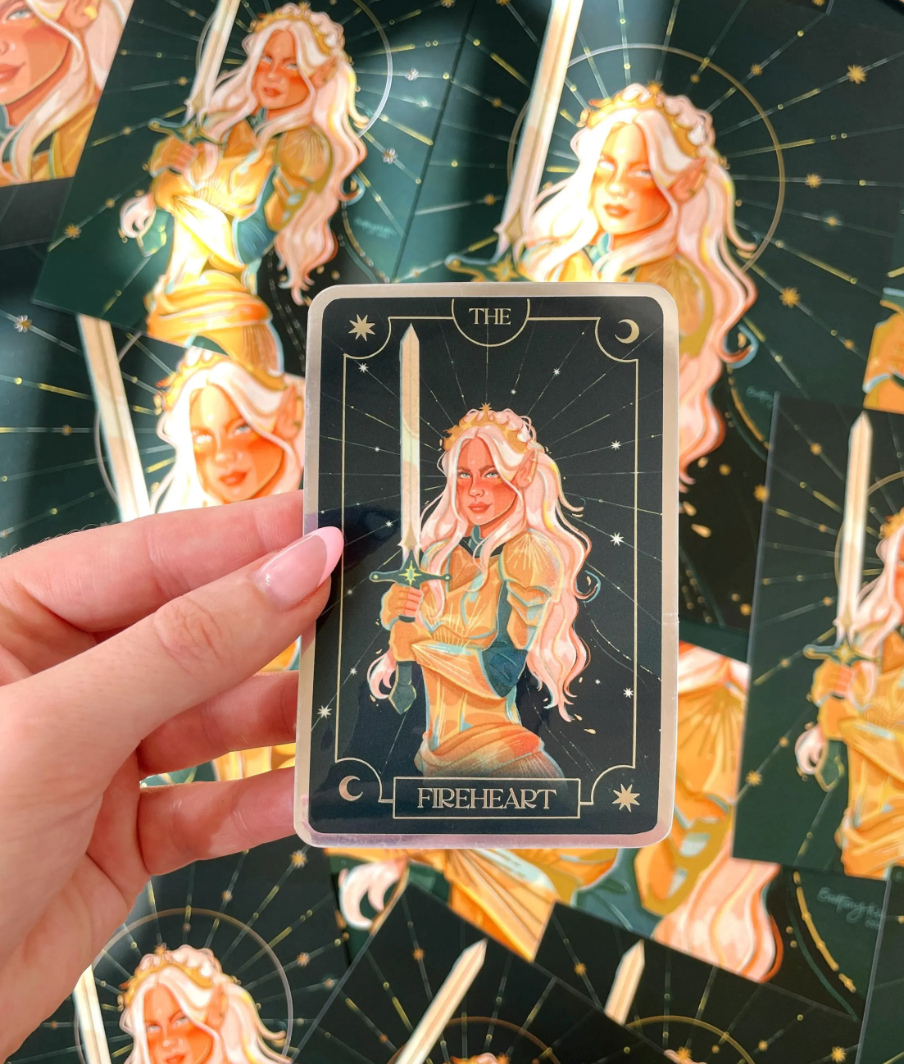 Aelin Tarot Card Sticker - TOG