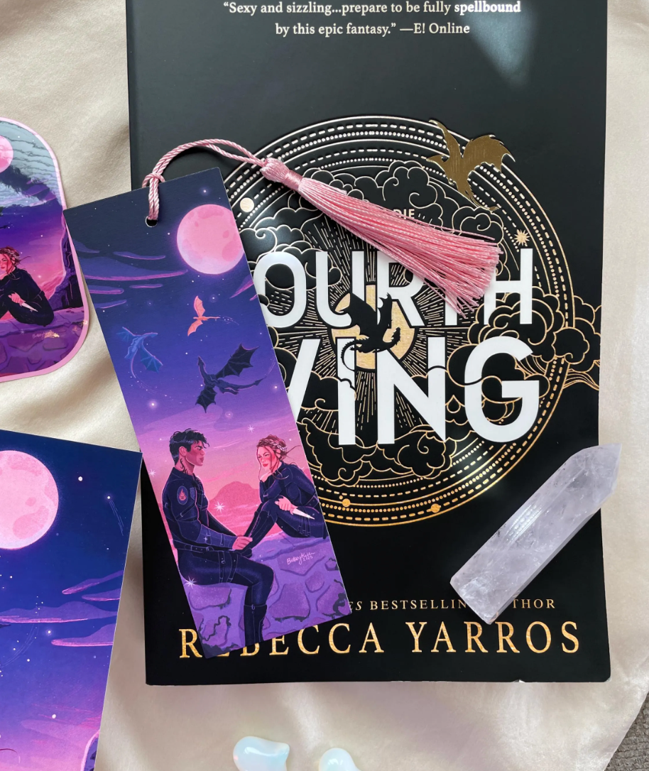 Fourth Wing Bookmark