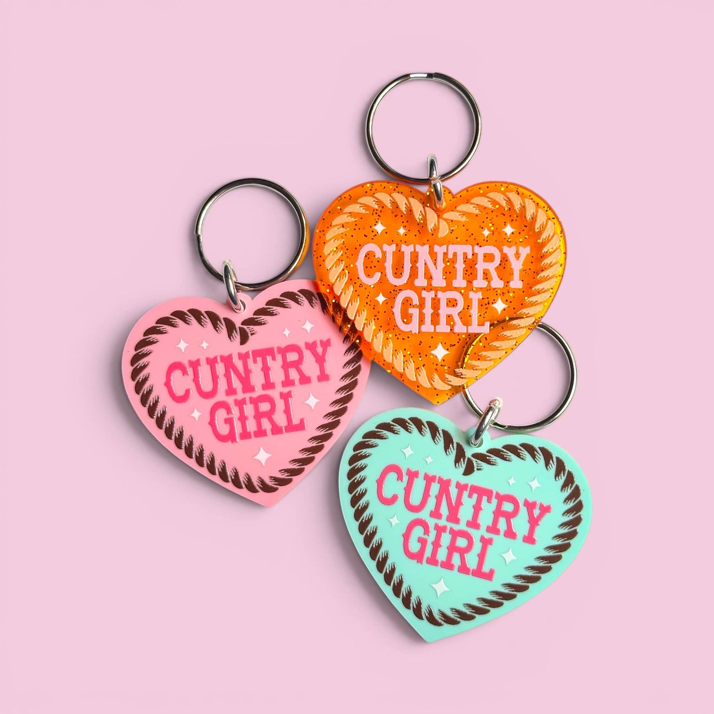 Cuntry Girl - Keychain or Magnet!
