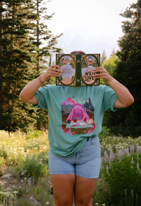 Wild and Reading Graphic T-Shirt
