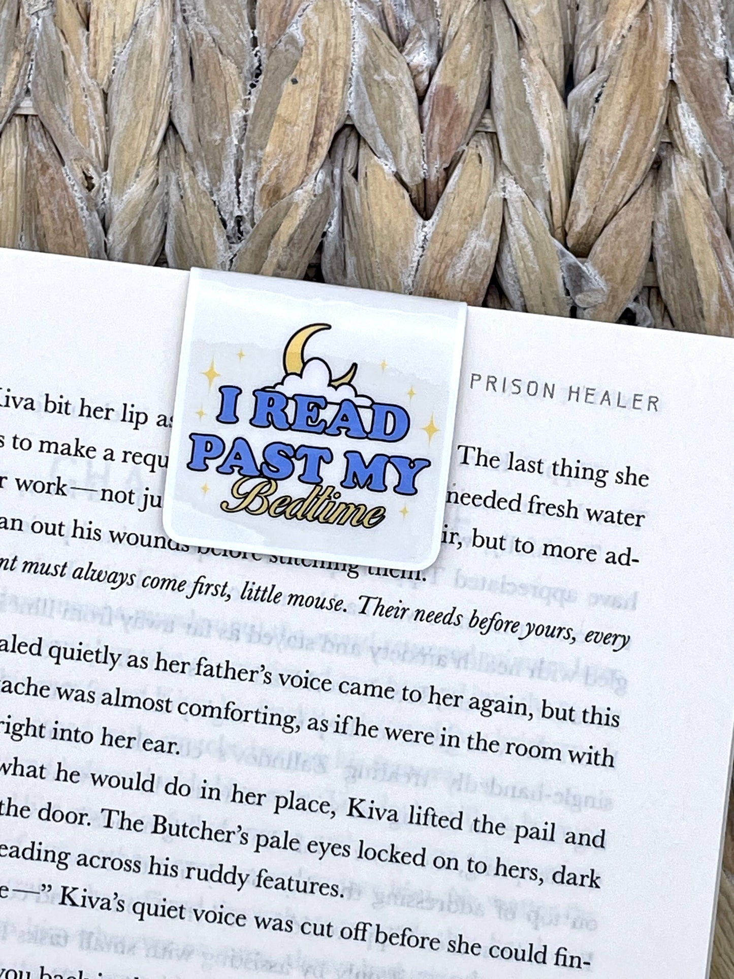 I Read Past My Bedtime | Magnetic Bookmark