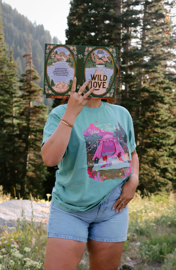 Wild and Reading Graphic T-Shirt