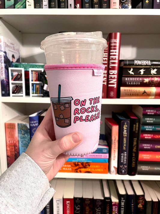 Pink On the Rocks Iced Drink Sleeve - Medium
