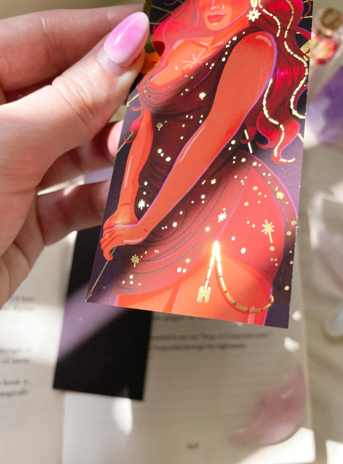 Bryce Gold Foil Bookmark