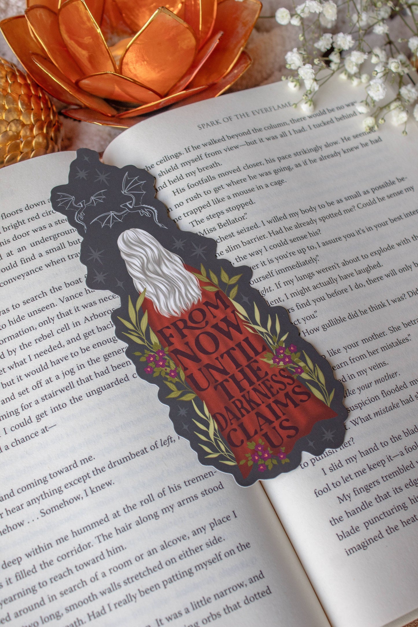 Throne of Glass Manon Die-Cut Bookmark