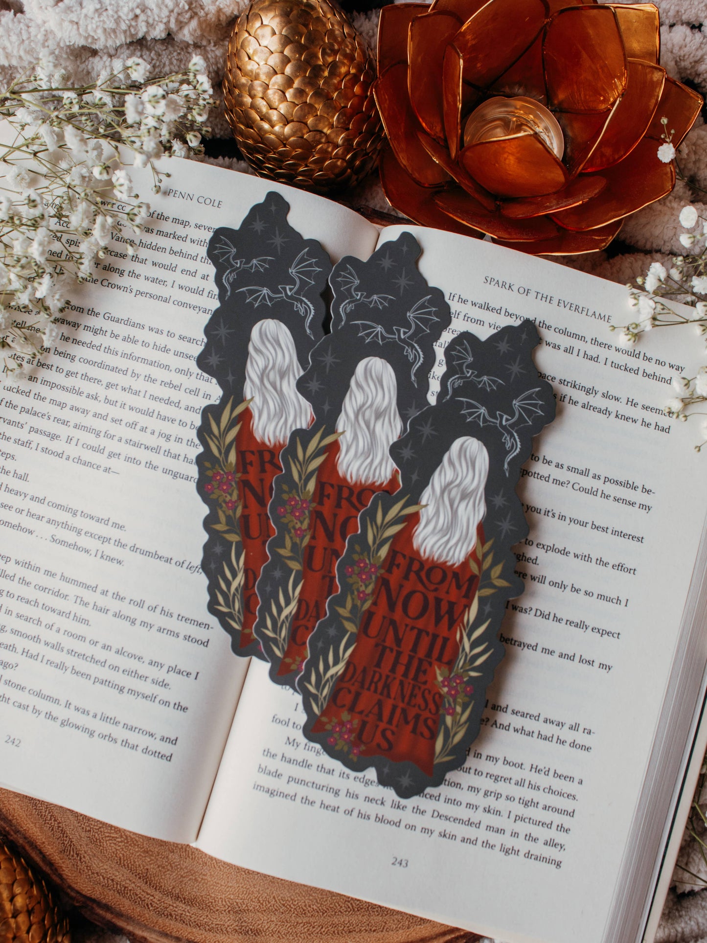 Throne of Glass Manon Die-Cut Bookmark