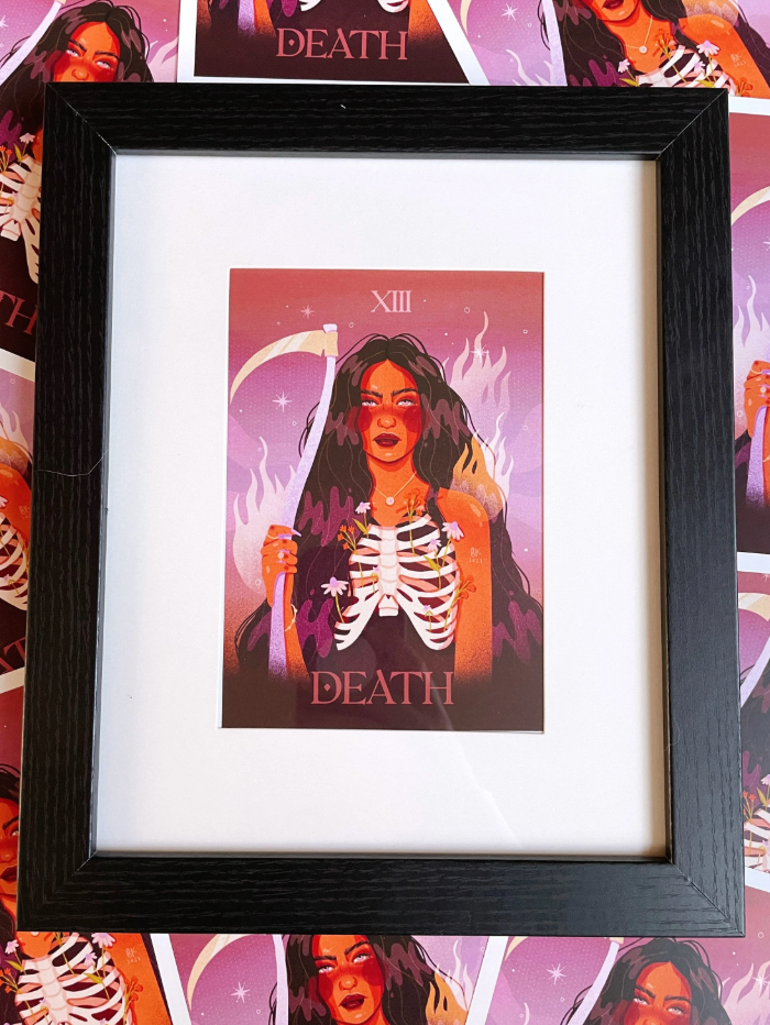 Death  Tarot Print