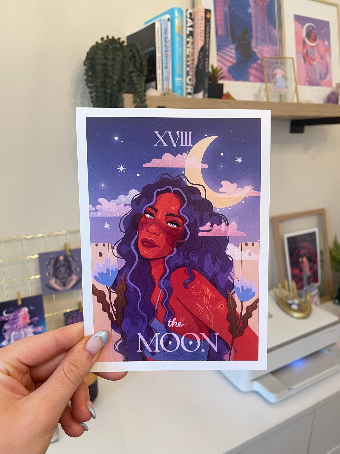 The Moon Tarot Print