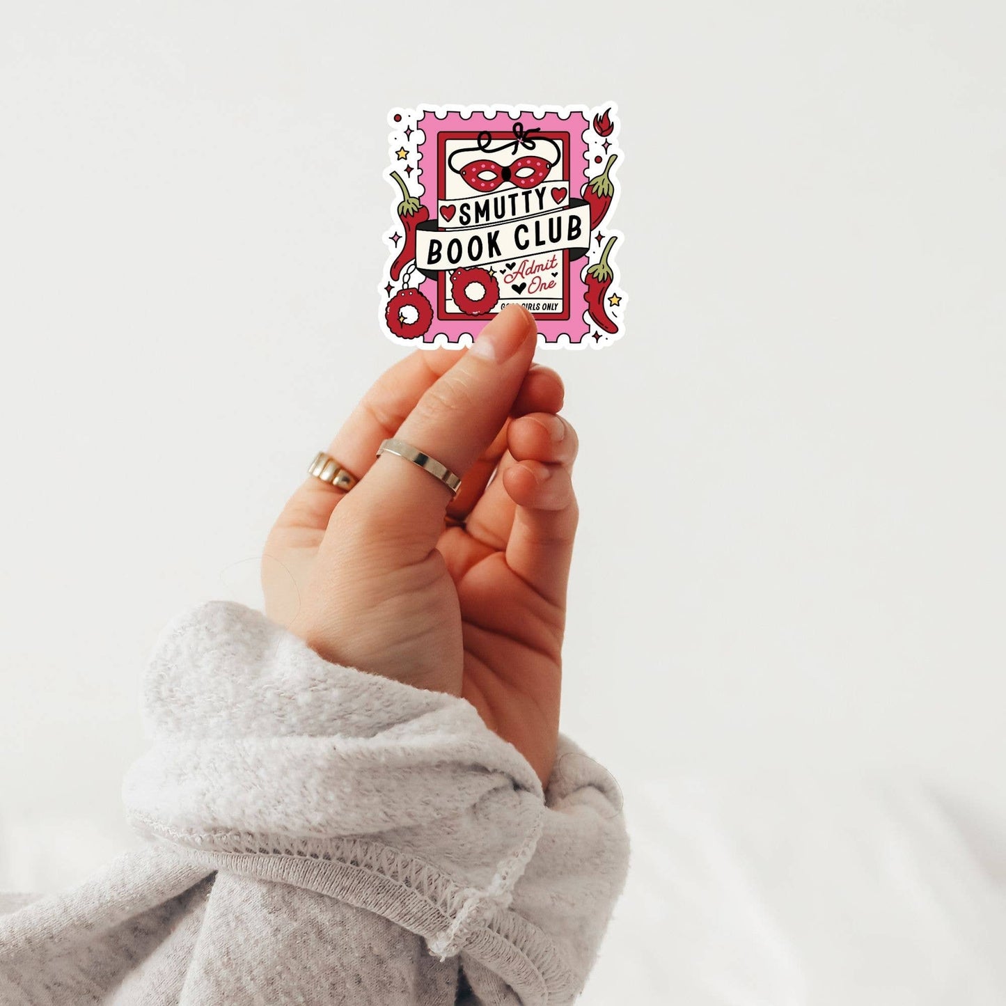 Smutty Book Club Sticker