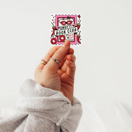 Smutty Book Club Sticker
