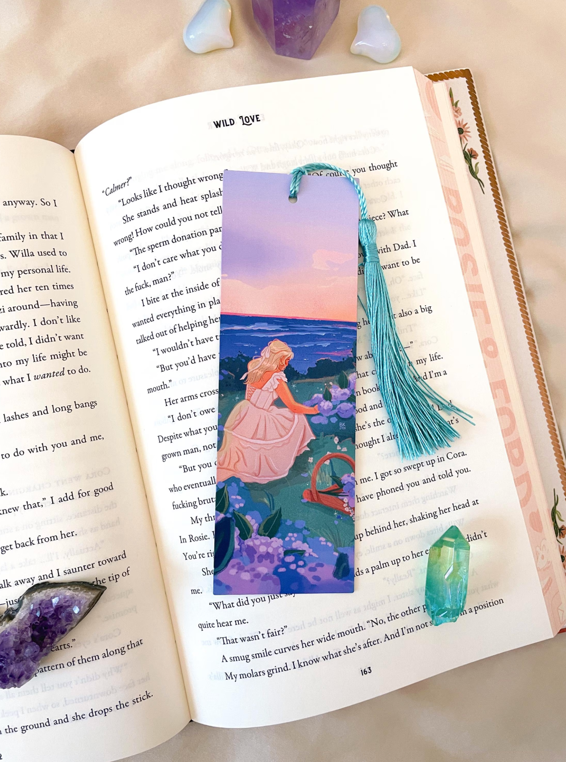 Hydrangeas by the Sea Bookmark