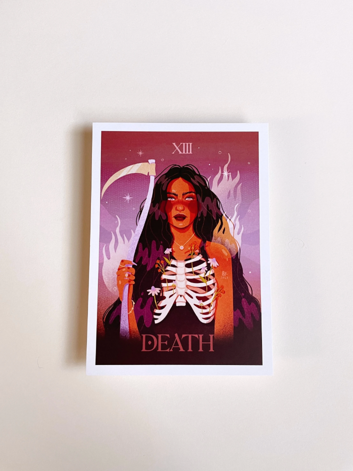Death  Tarot Print