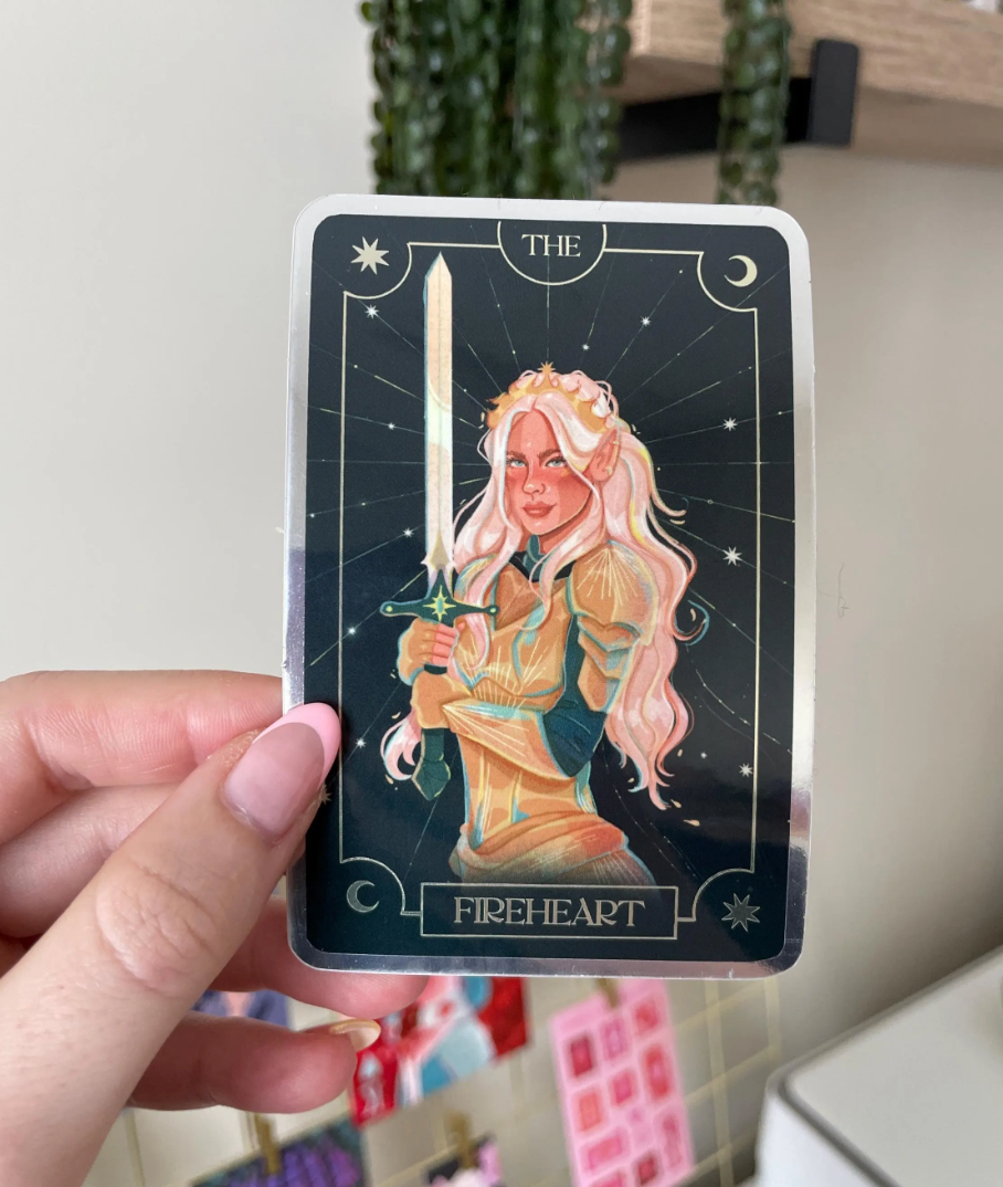 Aelin Tarot Card Sticker - TOG