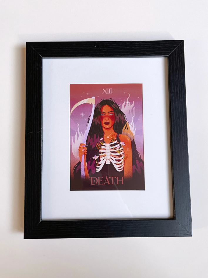 Death  Tarot Print
