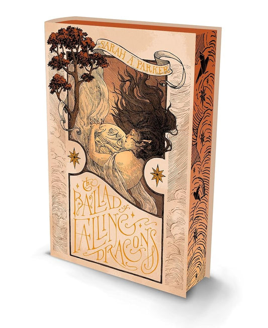 The Ballad of Falling Dragons [Hardback Deluxe Edition]: The instant No.1 SUNDAY TIMES bestselling sequel to epic slow burn romance fantasy WHEN THE MOON HATCHED, new for 2026: Book 2 cover image