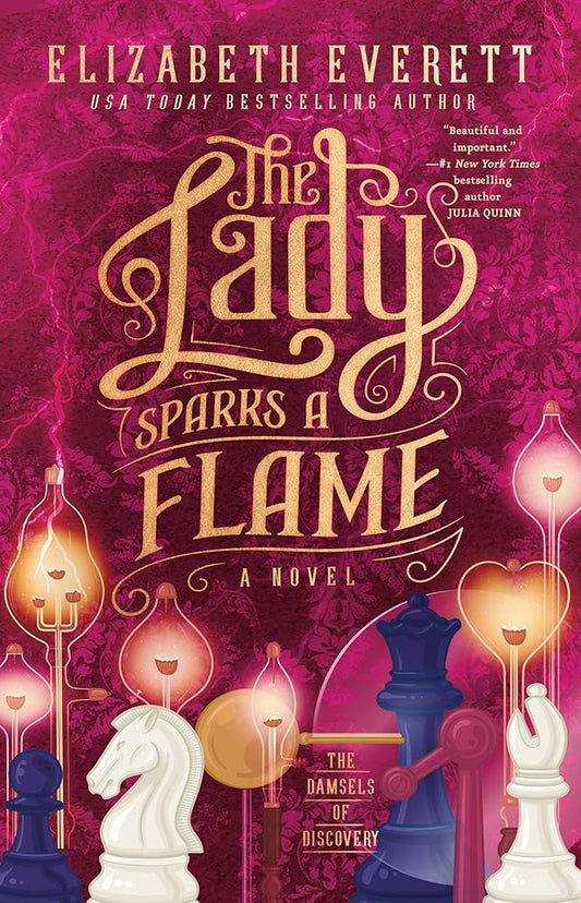 The Lady Sparks a Flame (The Damsels of Discovery) cover image