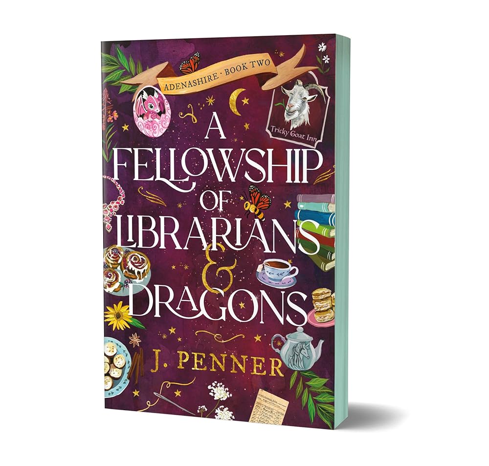 A Fellowship of Librarians & Dragons (Deluxe Edition) (Adenashire, 2) cover image