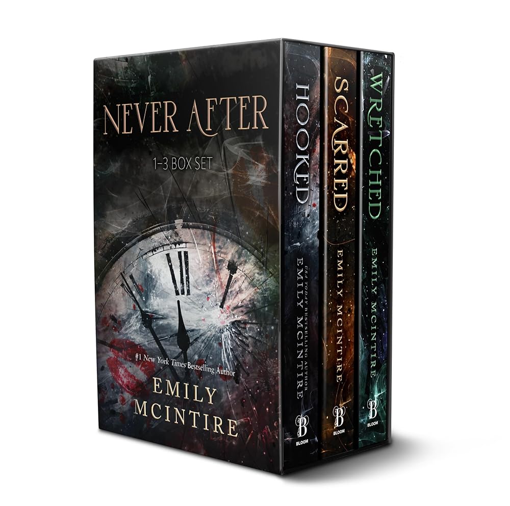 Never After Series Boxed Set, Books 1-3: Hooked, Scarred, and Wretched cover image