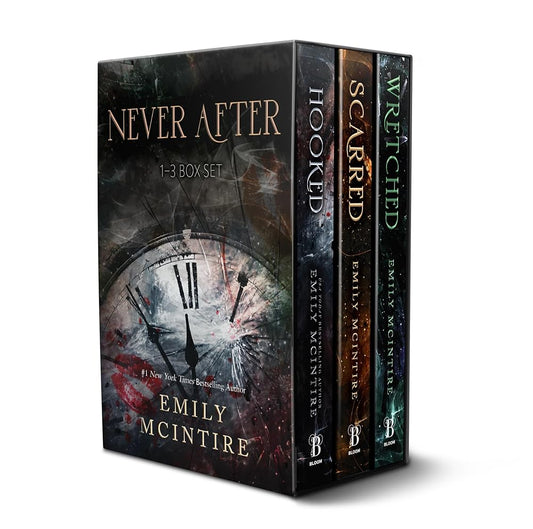 Never After Series Boxed Set, Books 1-3: Hooked, Scarred, and Wretched cover image