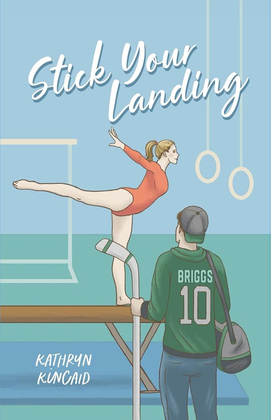 Stick Your Landing: A pro hockey player x gymnast romance (All In) cover image