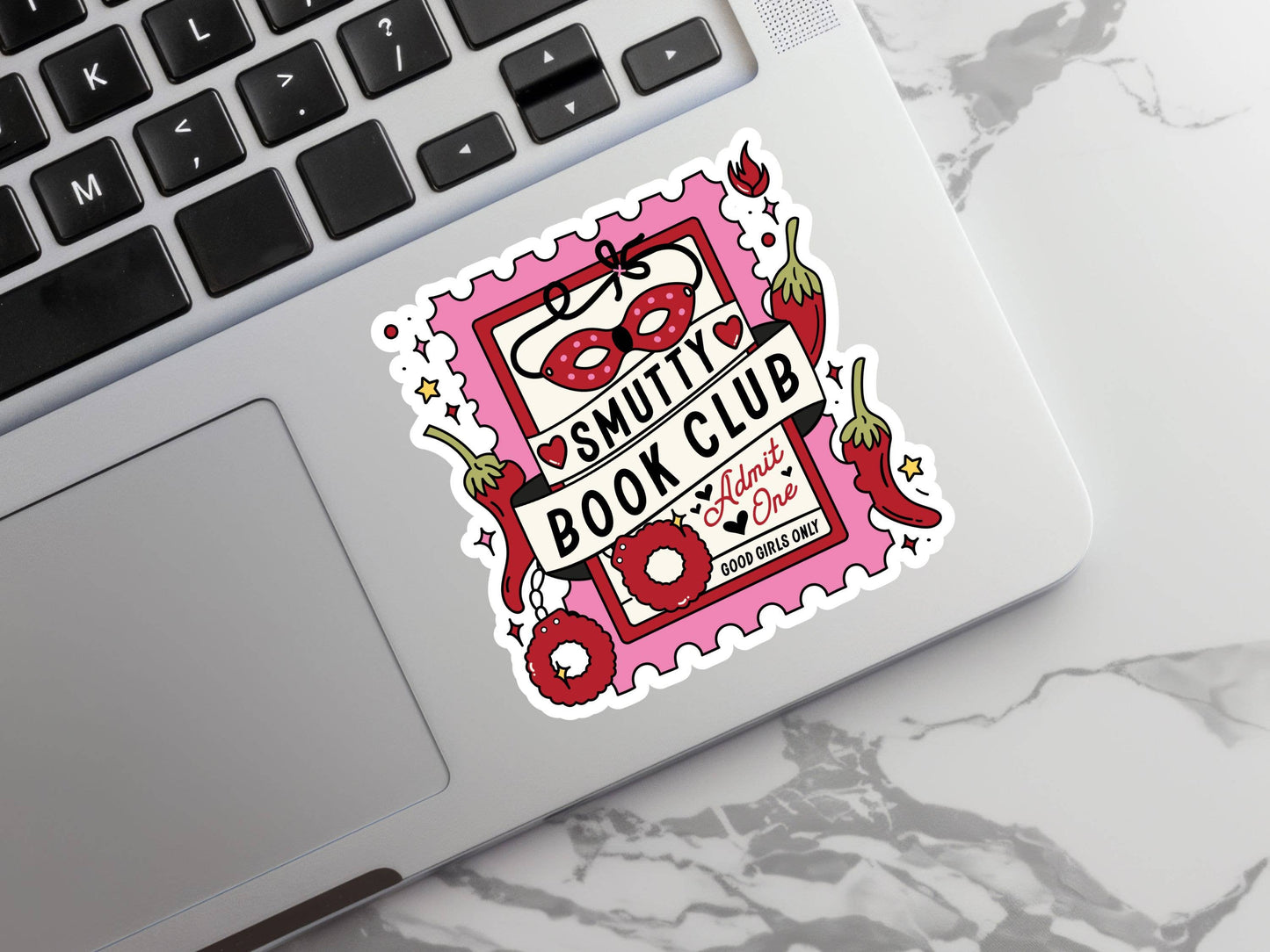 Smutty Book Club Sticker