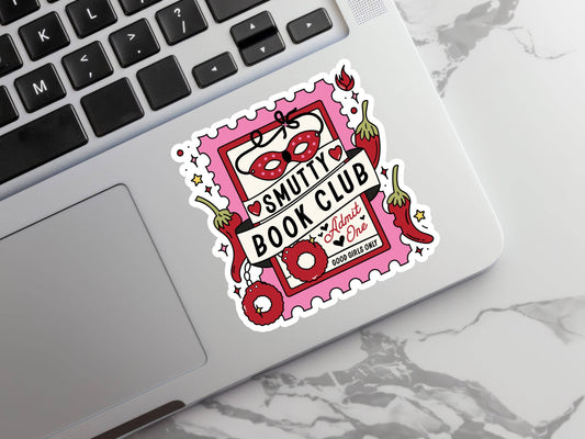 Smutty Book Club Sticker