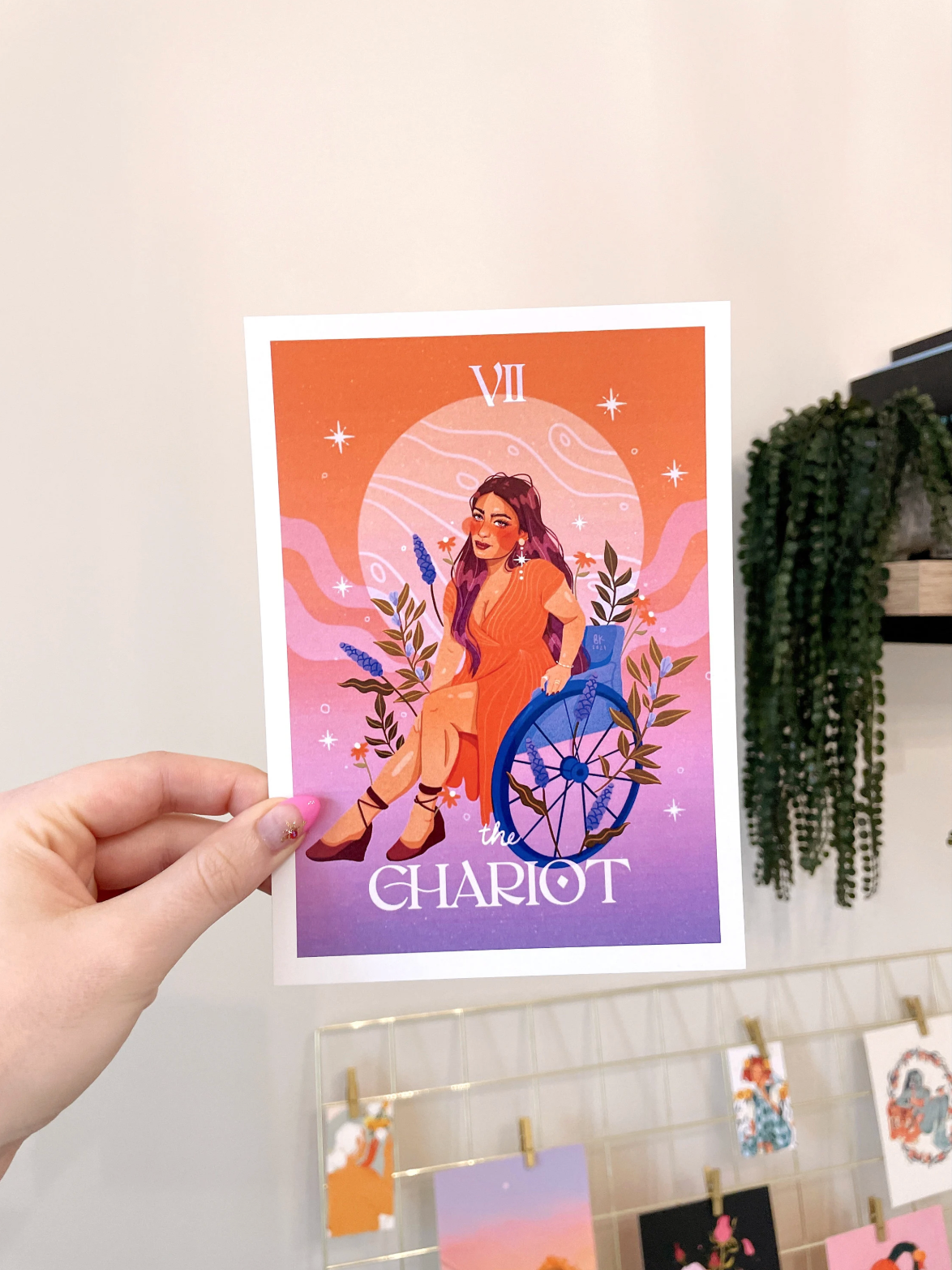 The Chariot Tarot Print