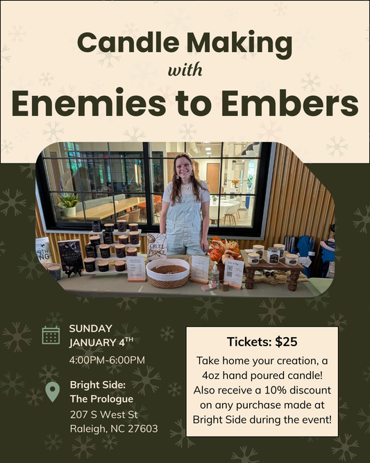 Candle Making with Enemies to Embers