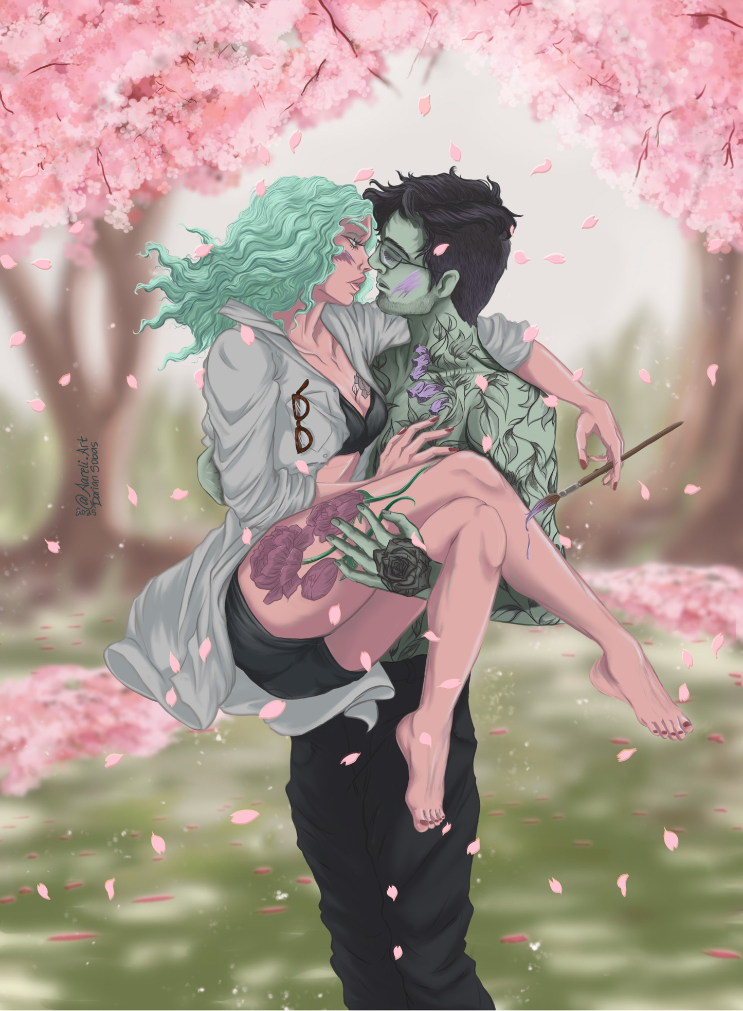 Inked in Bloom