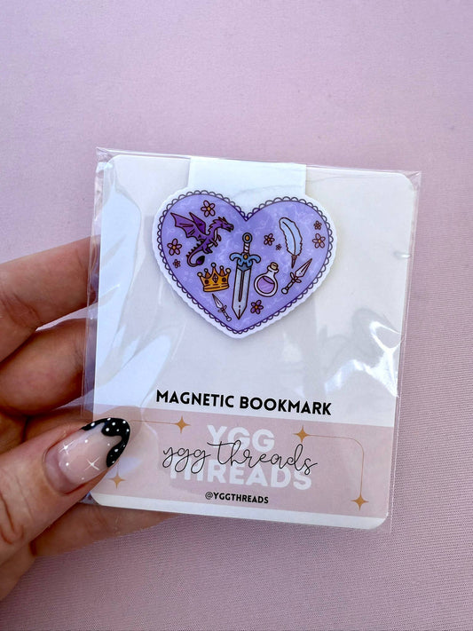 Fantasy Heart | Magnetic Bookmark