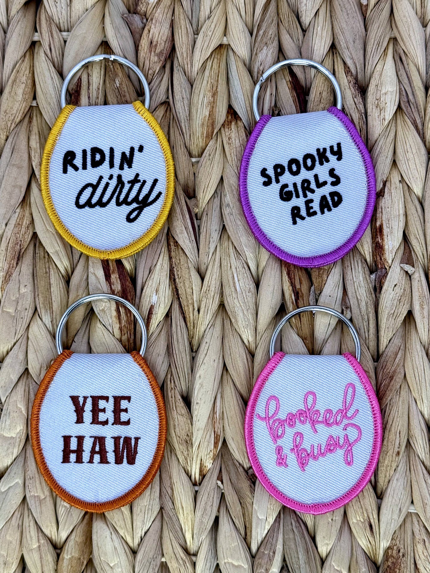 Ridin' Dirty Goose Keychain 