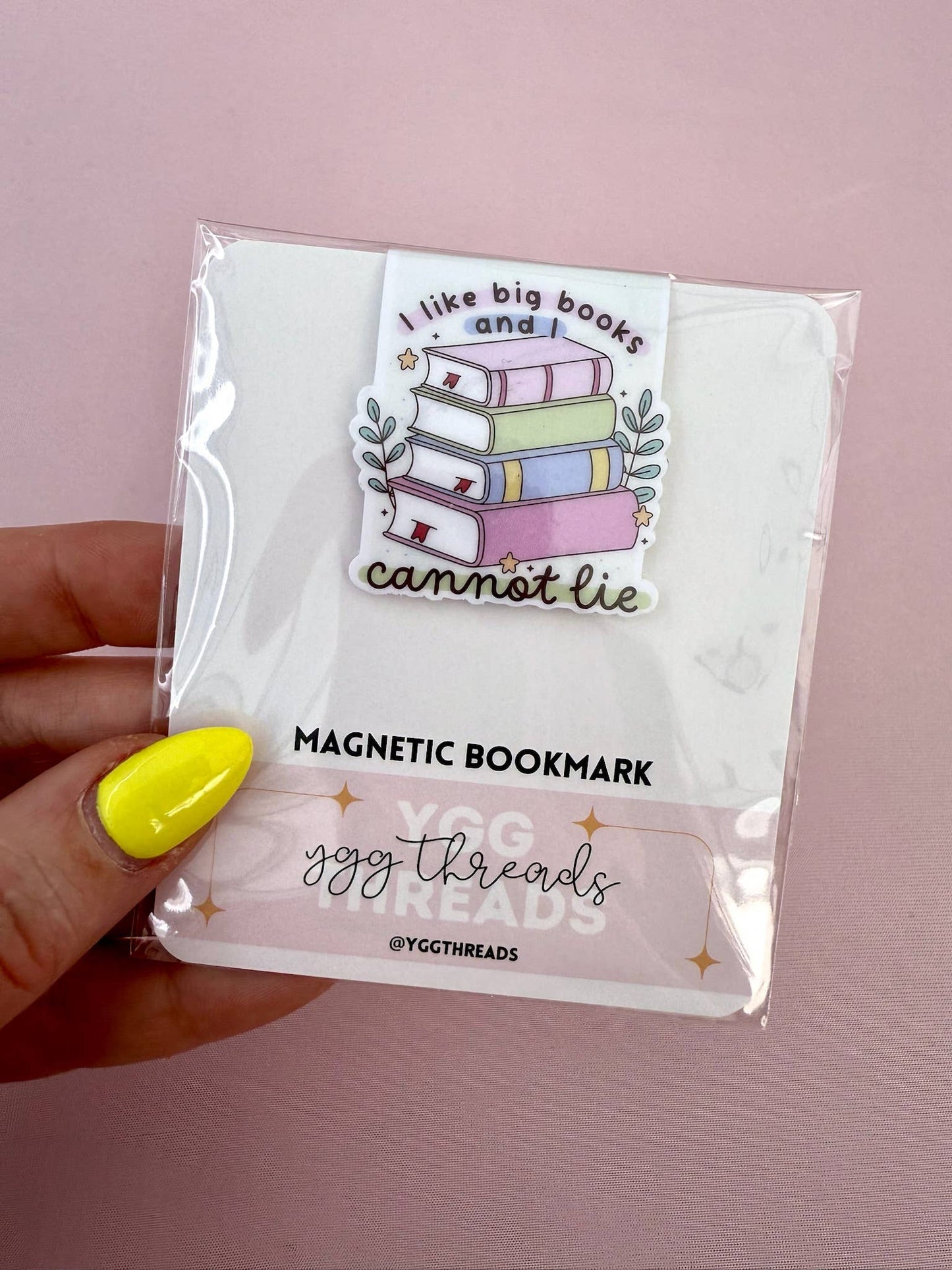 I Like Big Books | Magnetic Bookmark
