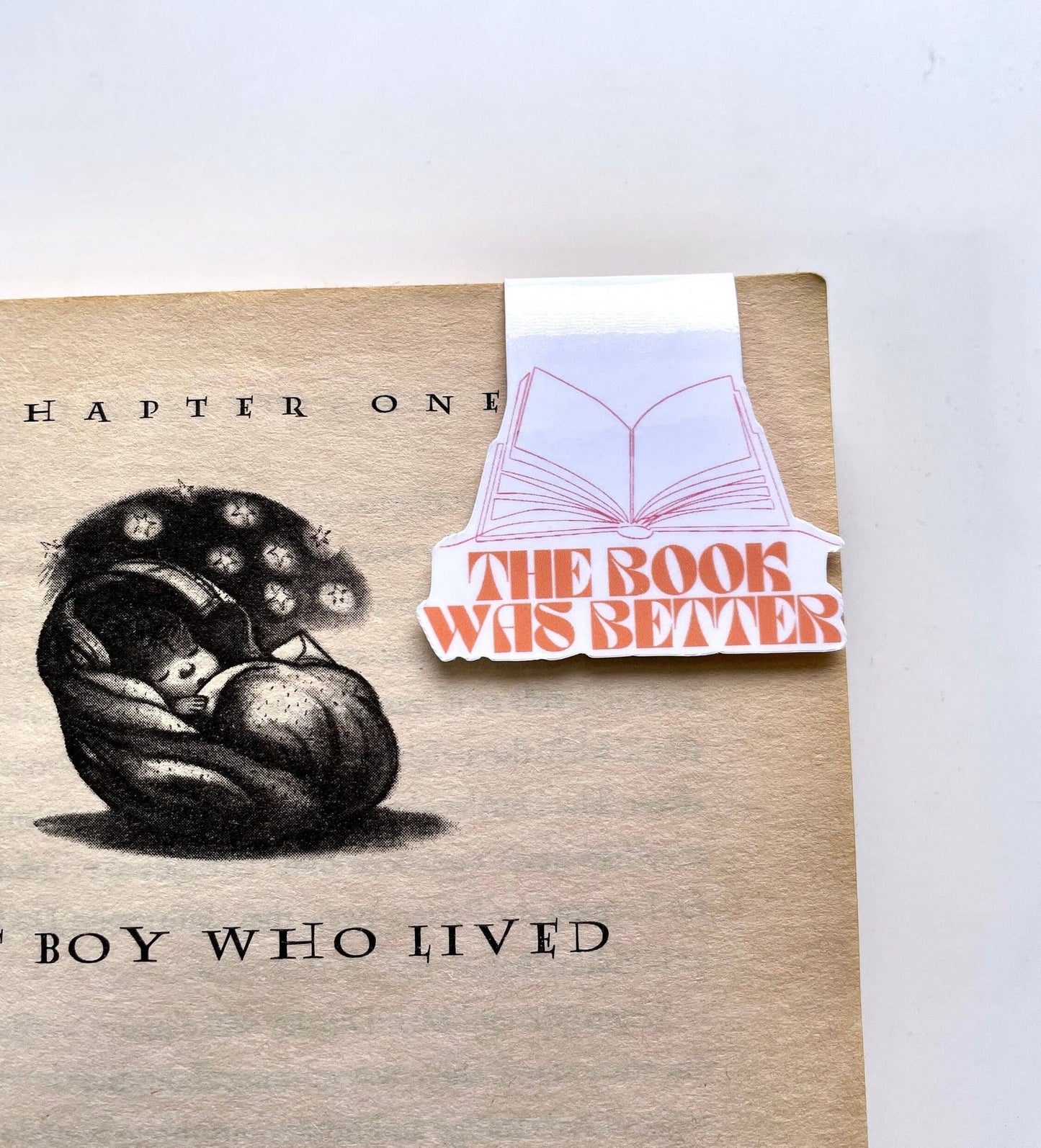 The Book Was Better | Magnetic Bookmark | Page Marker